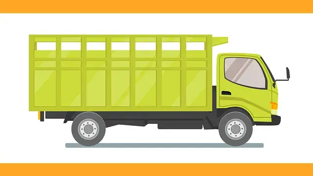 Icono de camion verde