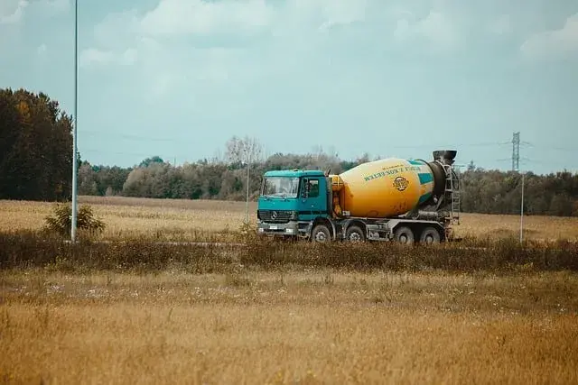 Hormigonera en carretera para transportes especiales